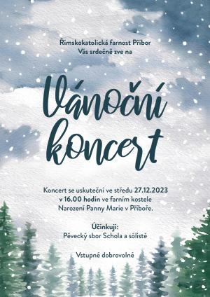 Schola - Vánoční koncert